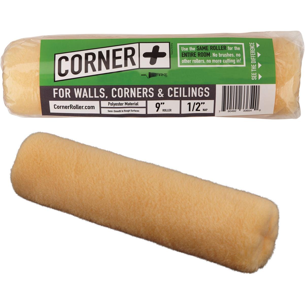 Corner Roller Knit Paint Roller Cover - 9 Inch x 1/2 Inch 