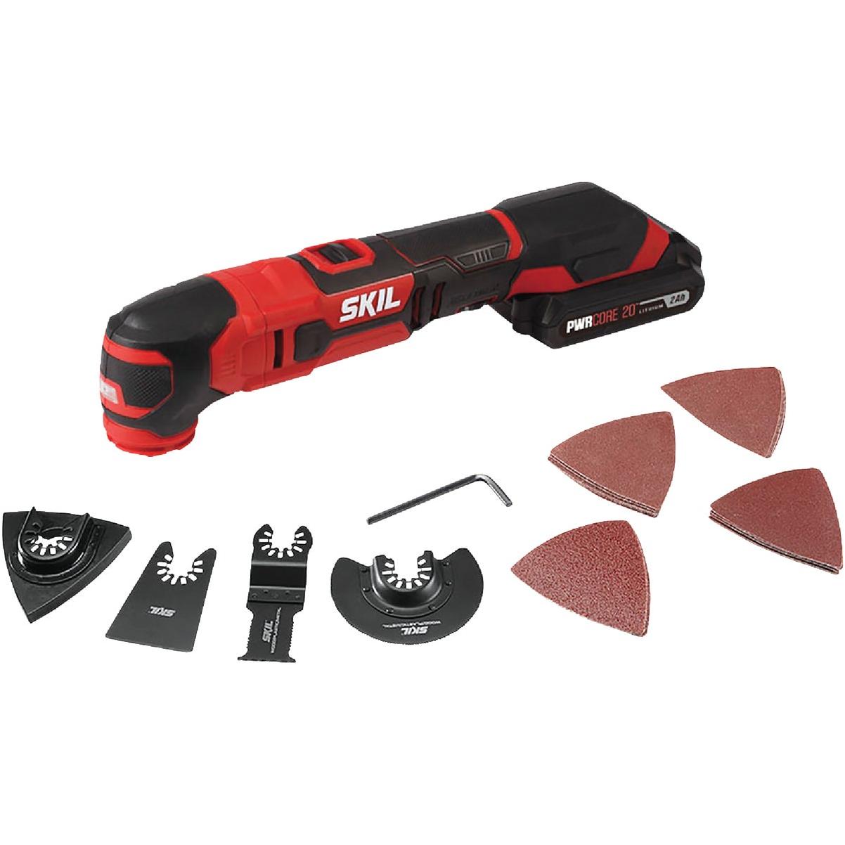 SKIL PWRCore 20V Lithium-Ion Cordless Oscillating Tool Kit