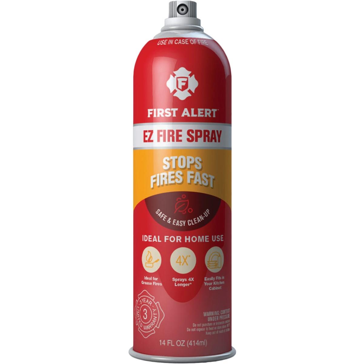 First Alert EZ Fire Extinguishing Spray, 14 Oz.