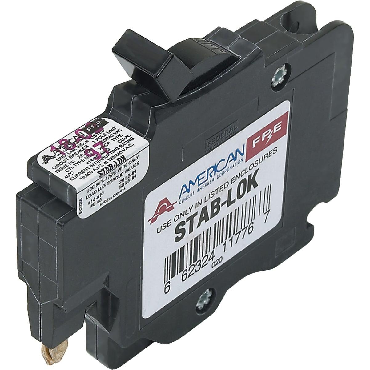 Connecticut Electric 30A Single-Pole Standard Trip Packaged Replacement Circuit Breaker For Federal Pacific