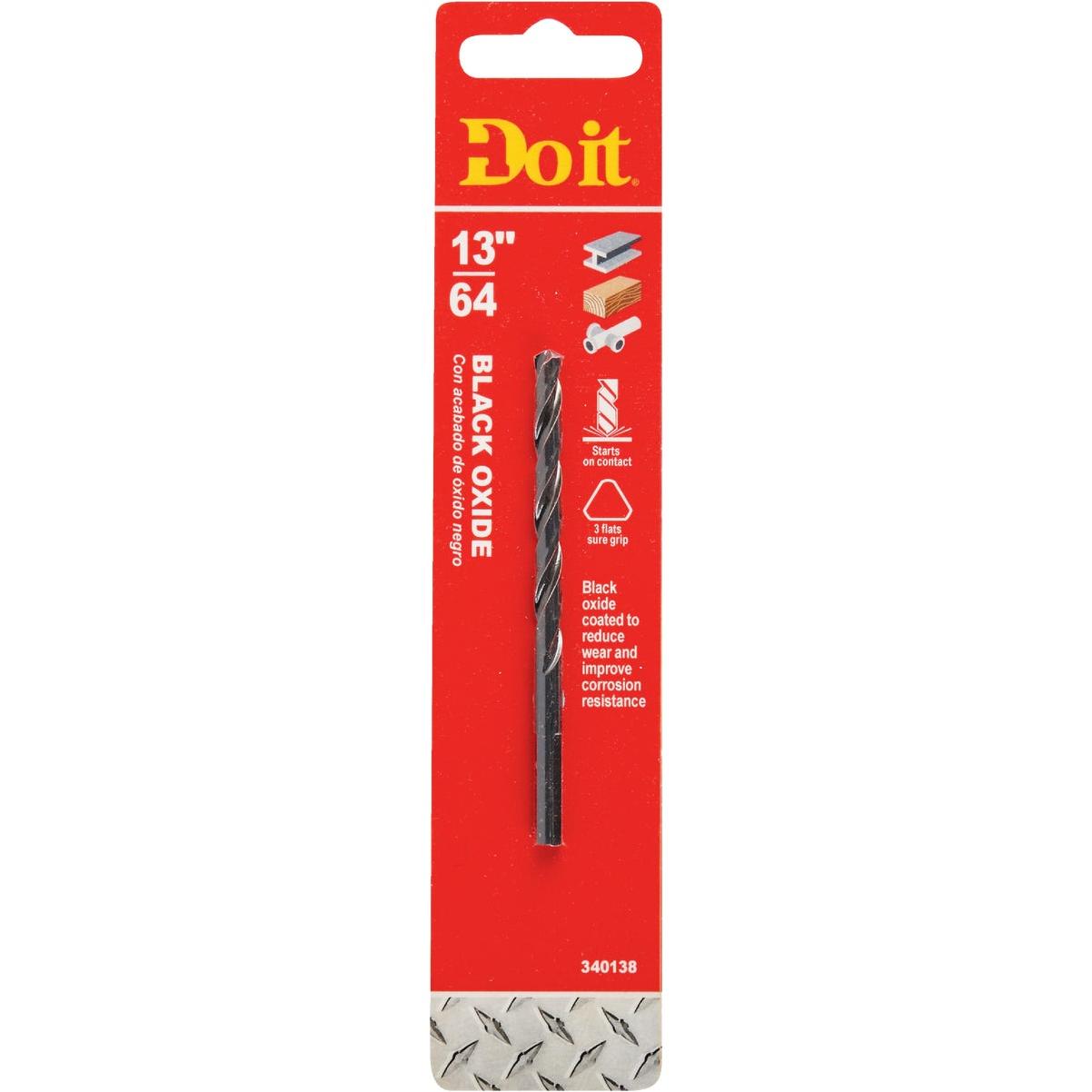 Do it Best 13/64 In. Black Oxide Drill Bit