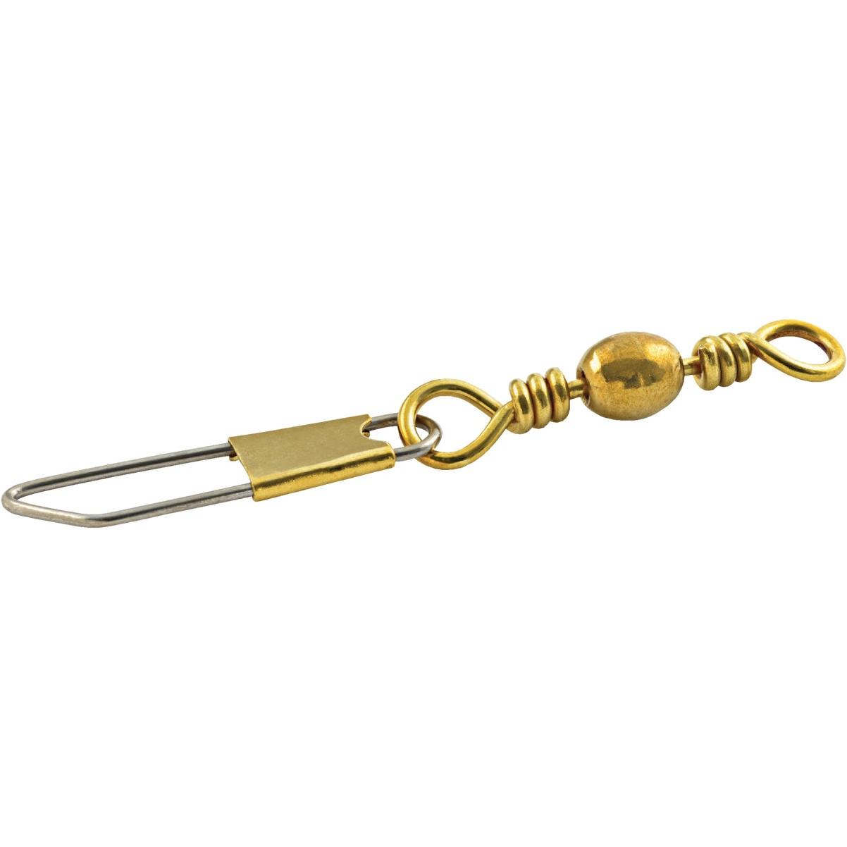 Vanguard Size 5 20 Lb. Solid Brass Snap Swivel (5-Pack)