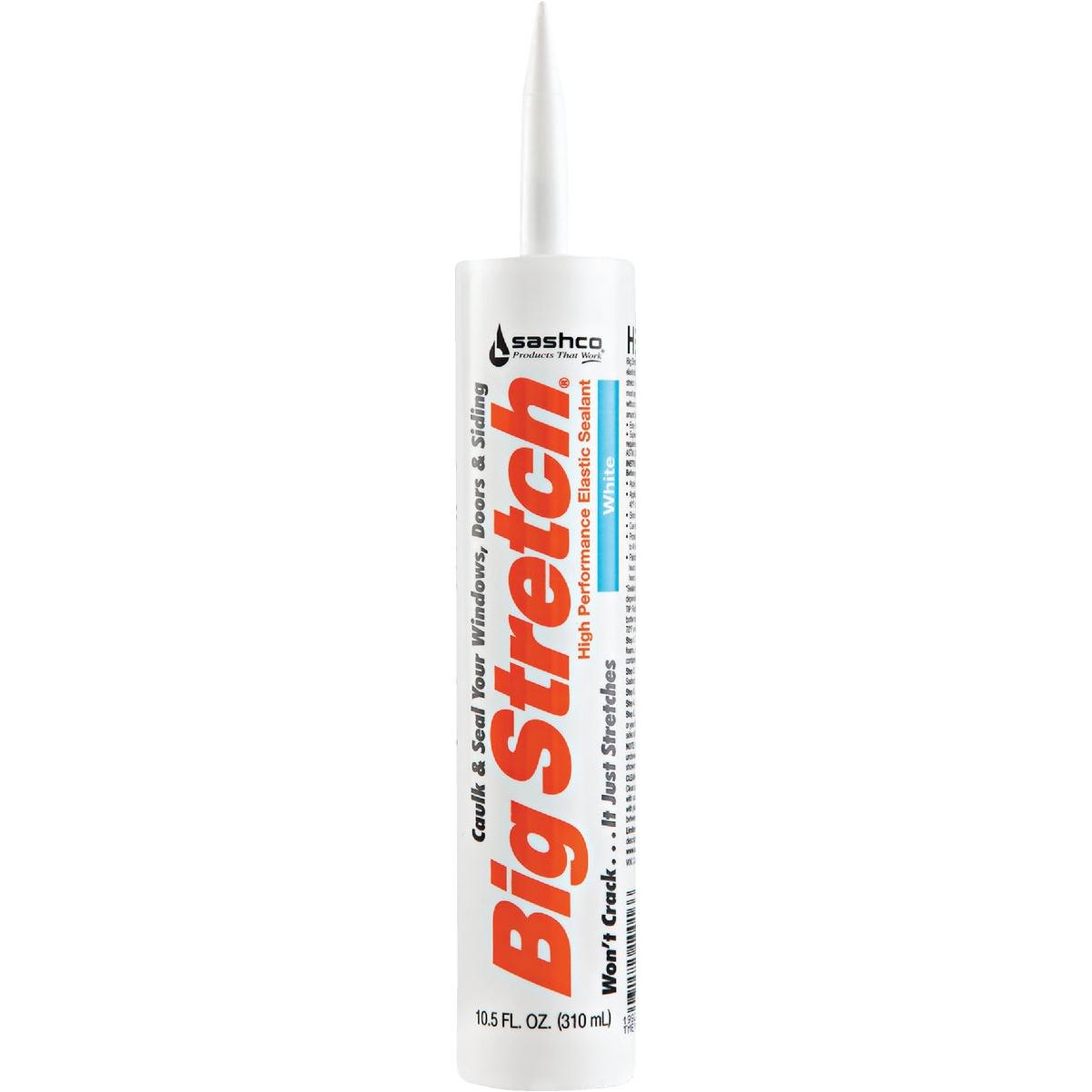 Sashco Big Stretch 10.5 Oz. Acrylic Elastomeric Caulk, White