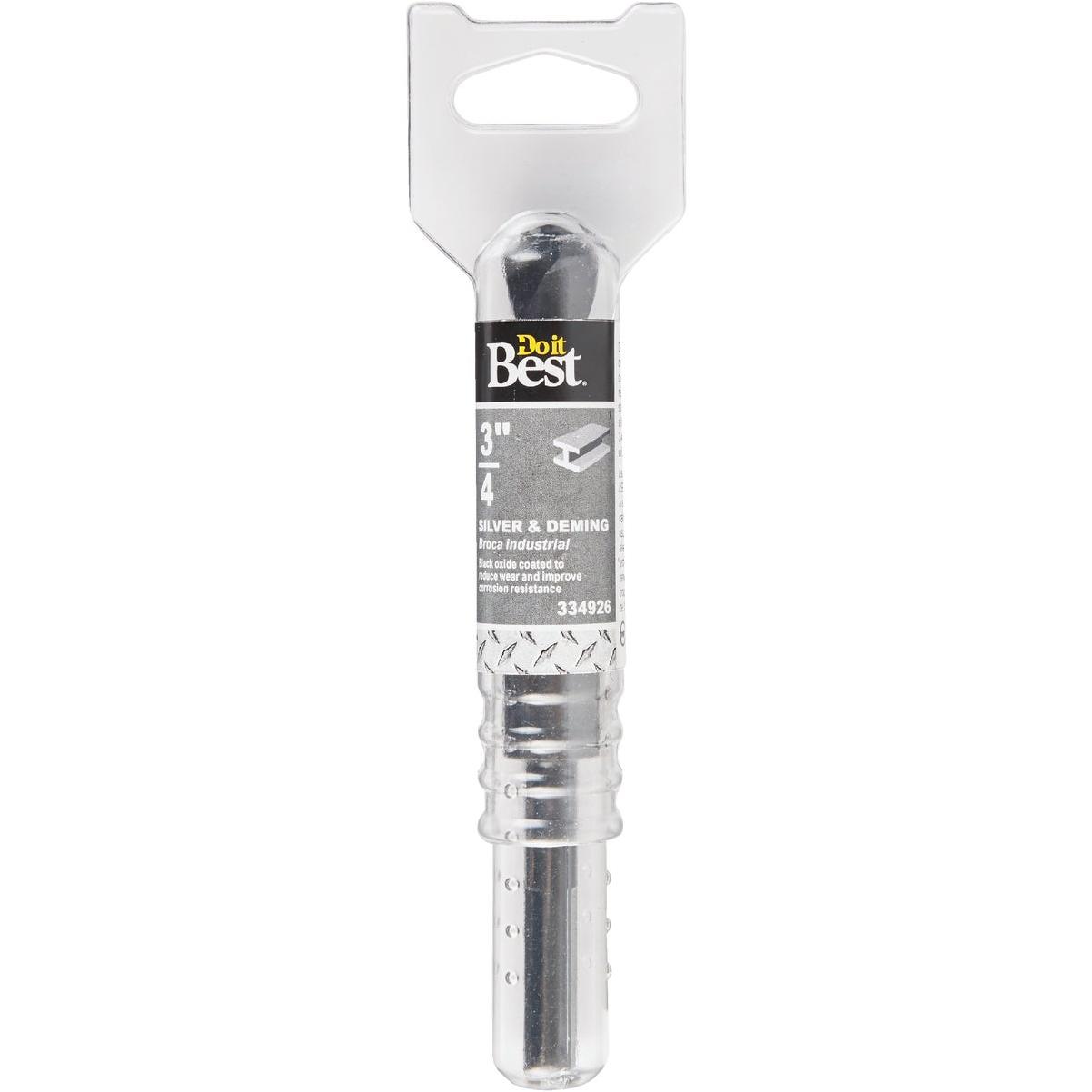 Do it Best 3/4 In. Black Oxide Silver & Deming Drill Bit