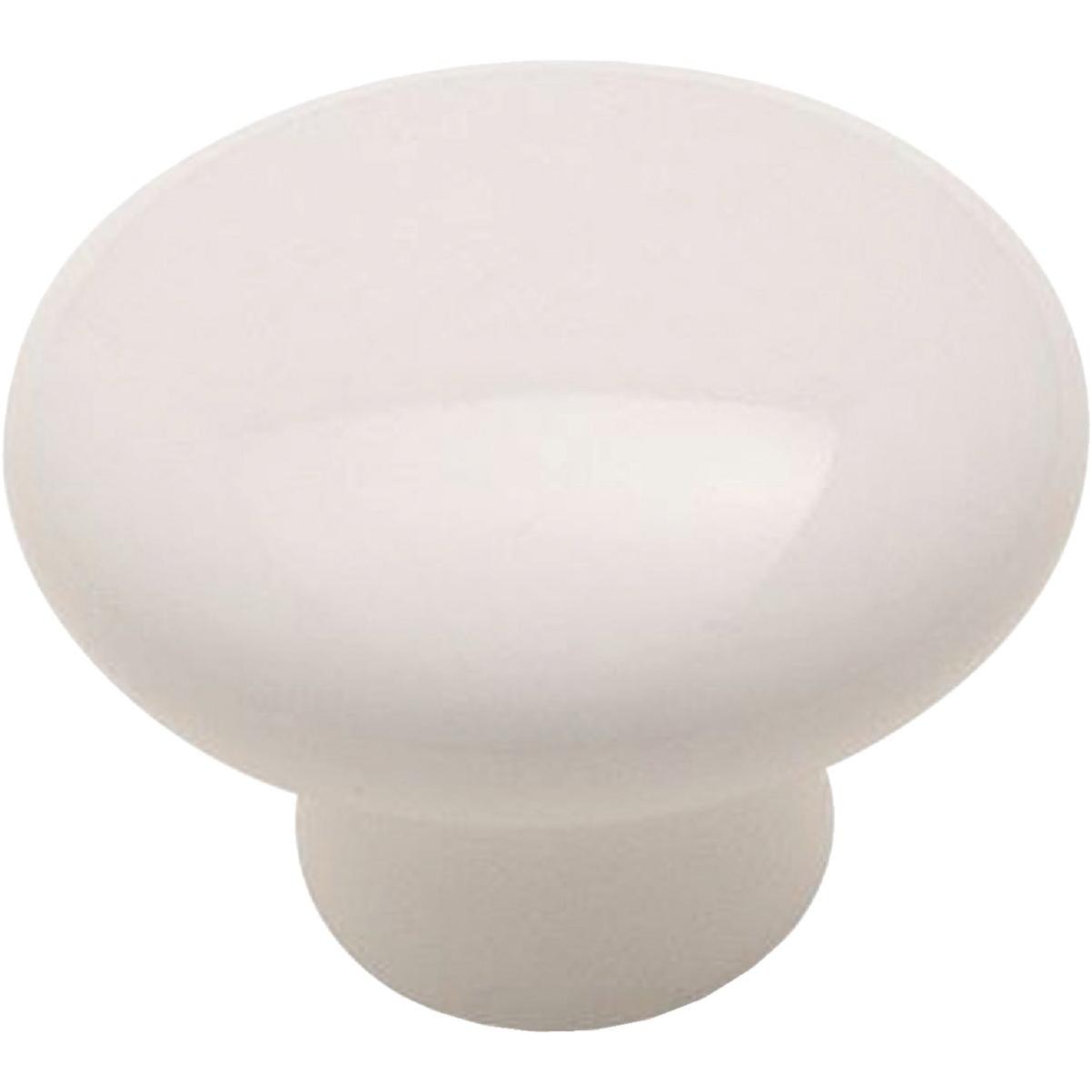 Amerock Everyday Heritage Round White Knob