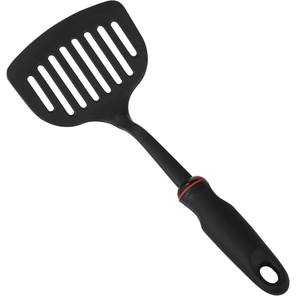 Norpro Grip-EZ 12 In. x 4.75 In. Nylon Slotted Spatula Turner