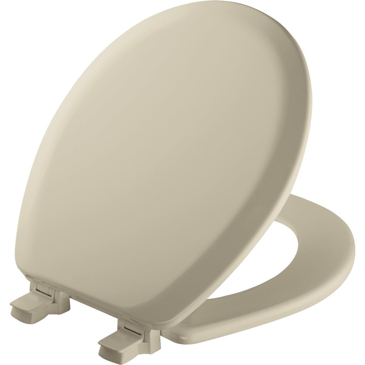 Bemis Mayfair Advantage Round Closed Front Bone Wood Toilet Seat