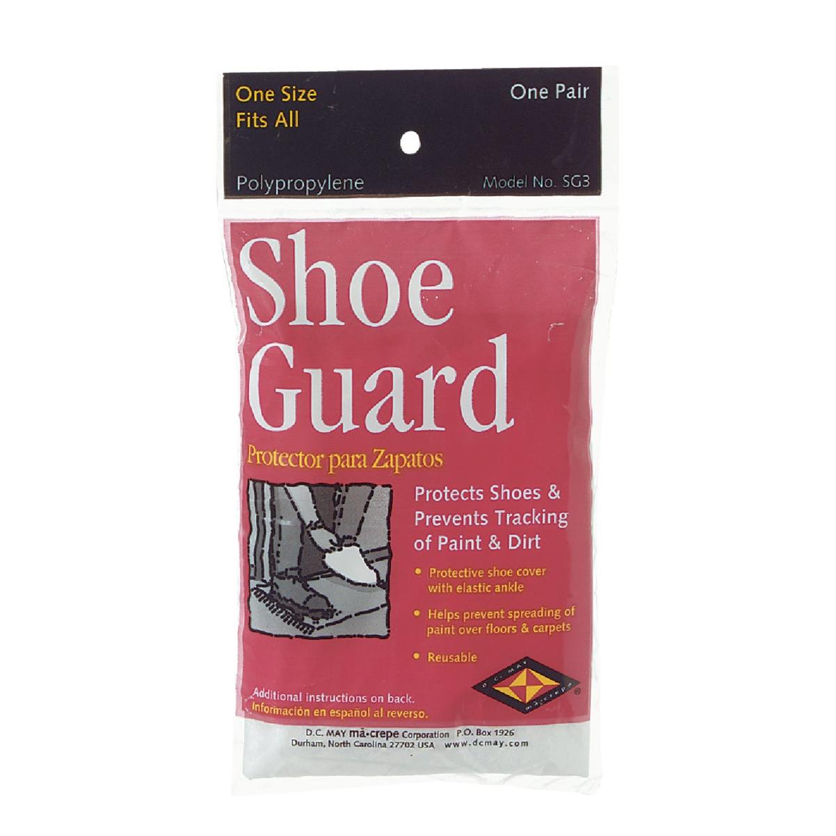 Trimaco SuperTuff 1 Size Fits Most Polypropylene White Shoe Guard Cover (1 Pair)