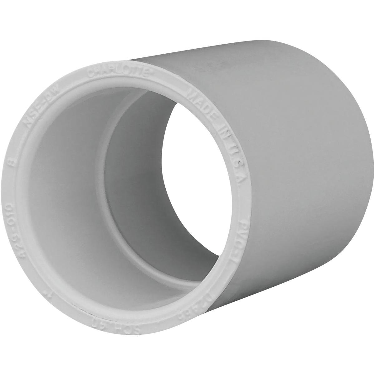 Charlotte Pipe 1 In. Sch. 40 PVC Coupling 