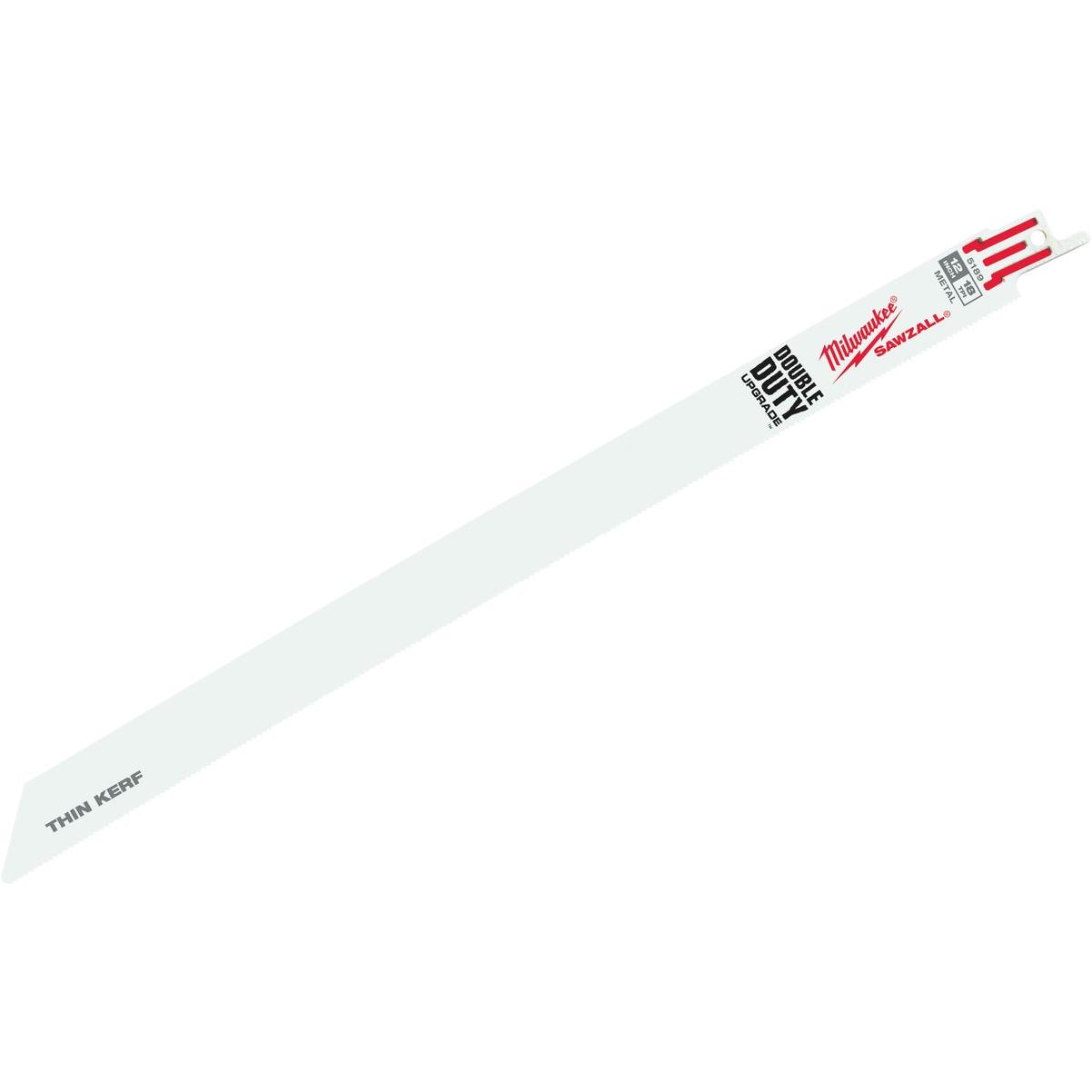 Milwaukee SAWZALL 12 In. 18 TPI Metal Reciprocating Saw Blade (5-Pack)
