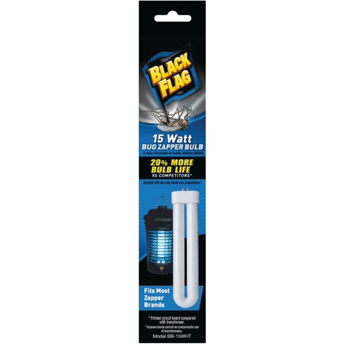 Black Flag 15W White Light Bug Zapper Replacement Bulb