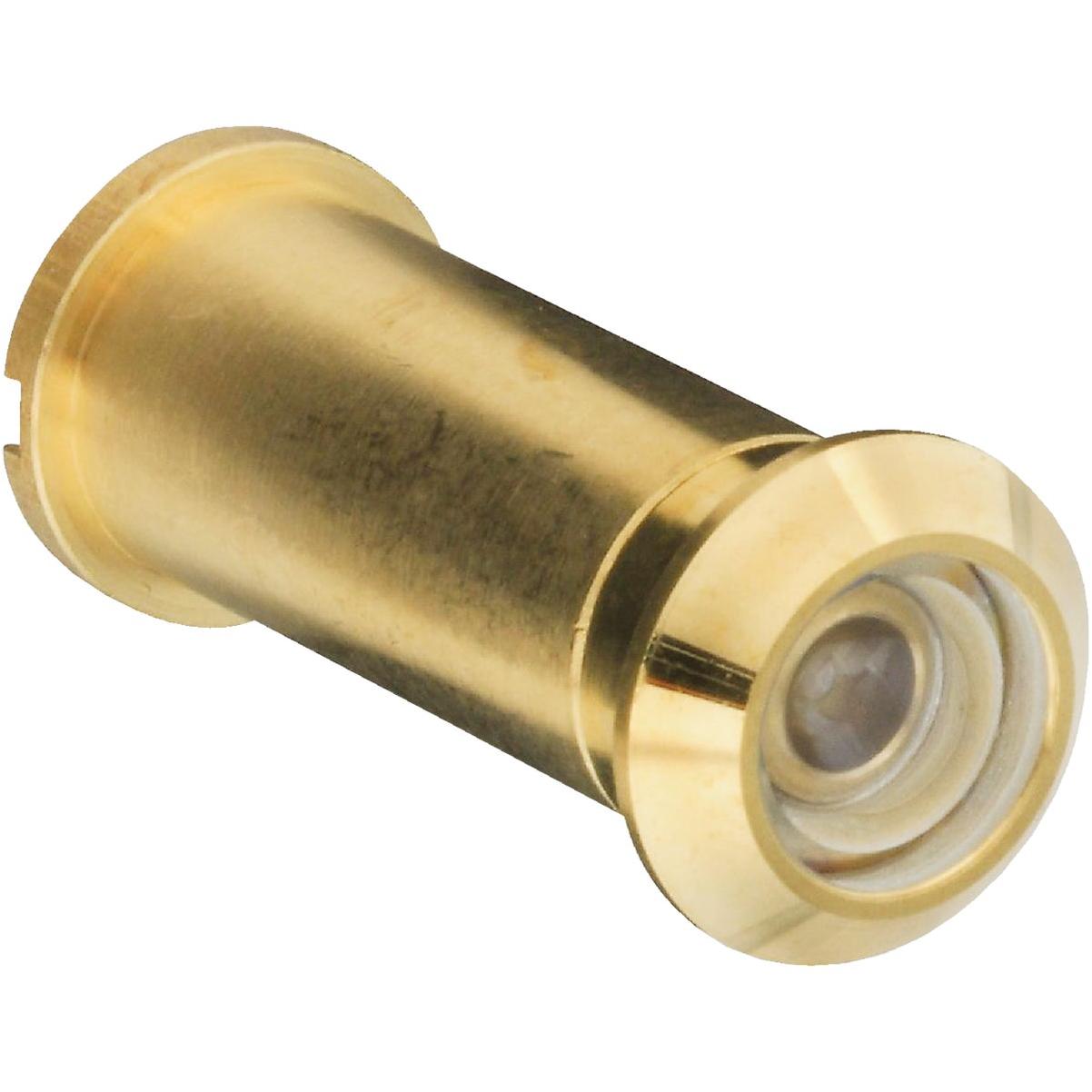 National Solid Brass 160 Degree Angle Door Viewer