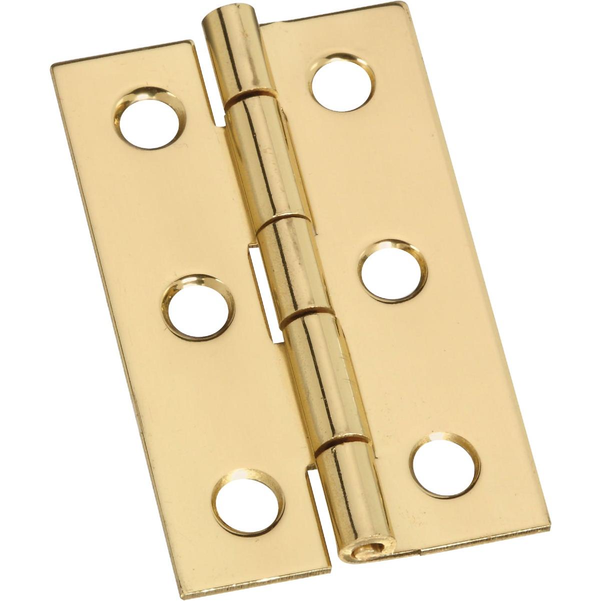 National 1-3/16 In. x 2 In. Brass Surface Mount Medium Decorative Hinge