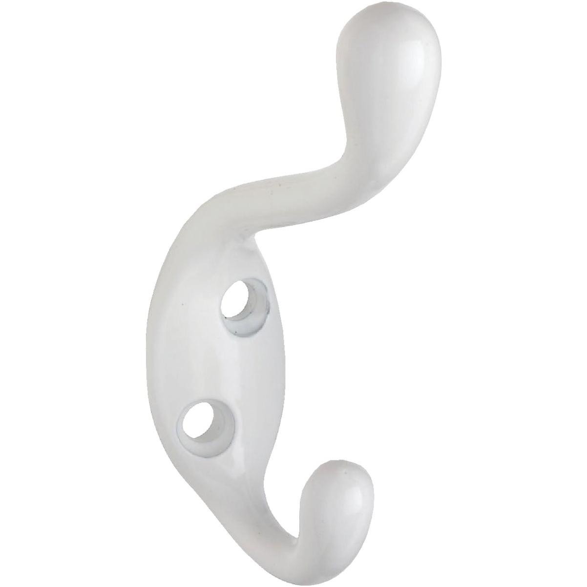 National Hardware Heavy-Duty White Wardrobe Hook