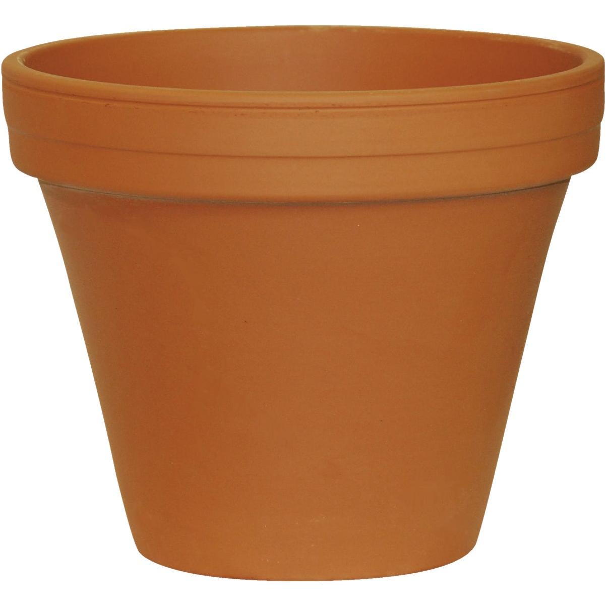 Deroma 6.3 In. Red Terra Cotta Clay Standard Planter