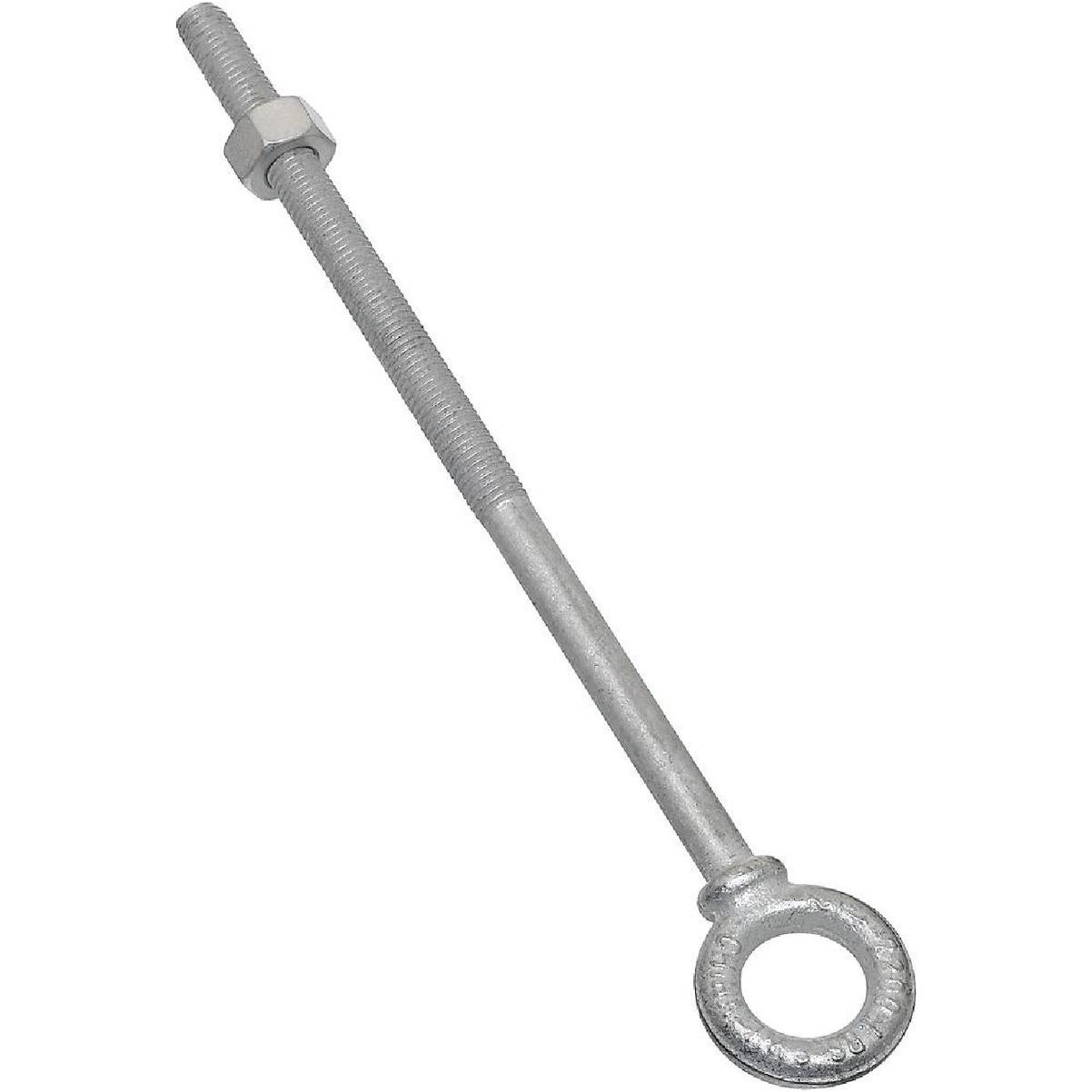 National Hardware 1/2 In. x 10 In. Galvanized Eye Bolt