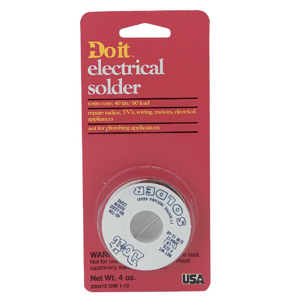 Do it 1/4 Lb. Rosin 40% Tin, 60% Lead Solder