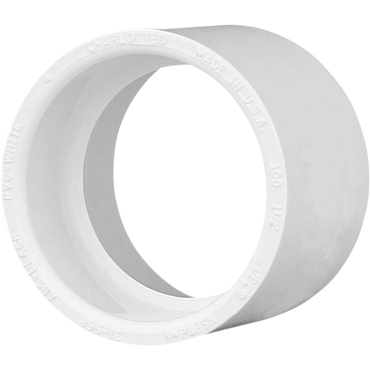 Charlotte Pipe 11/2 In. Hub Schedule 40 DWV PVC Coupling Gold Beach