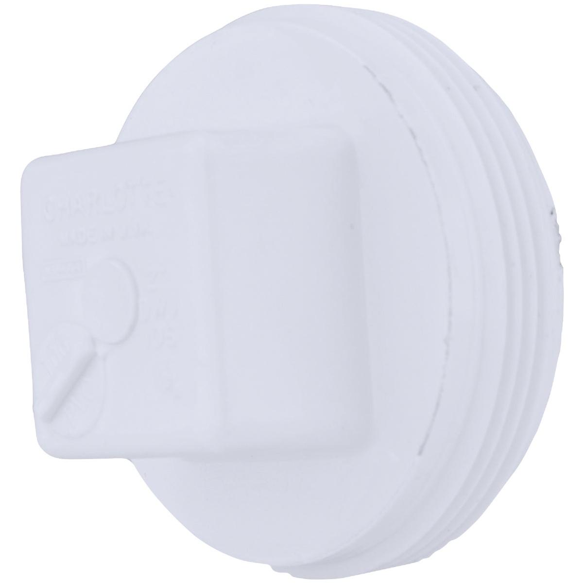 Charlotte Pipe 2 In. Schedule 40 DWV Cleanout PVC Plug