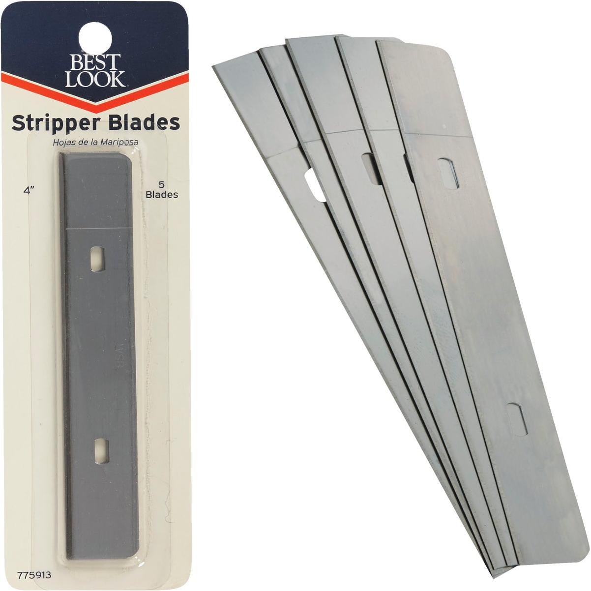 Master Painter 4 In. Replacement Scraper Blade (5-Pack)