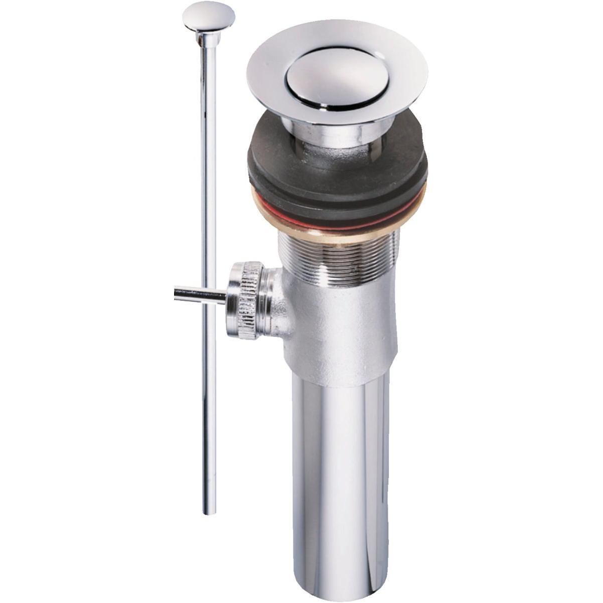 Do it Best 1-1/4 In. Polished Chrome Brass Pop-Up Assembly
