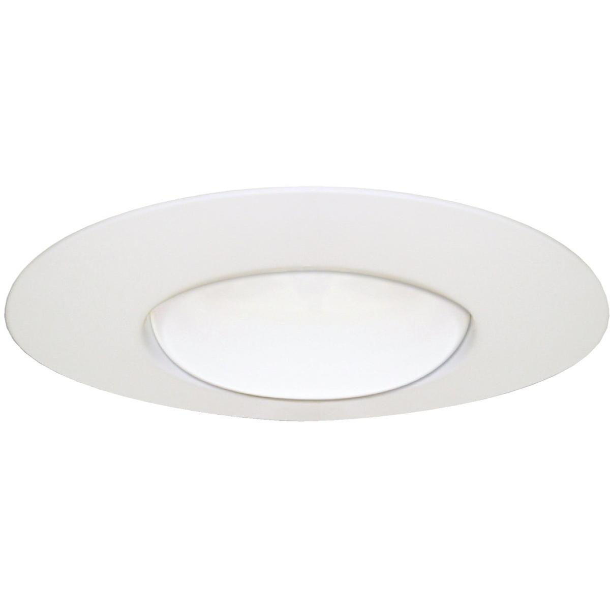 Halo 6 In. White Open Recessed Fixture Trim