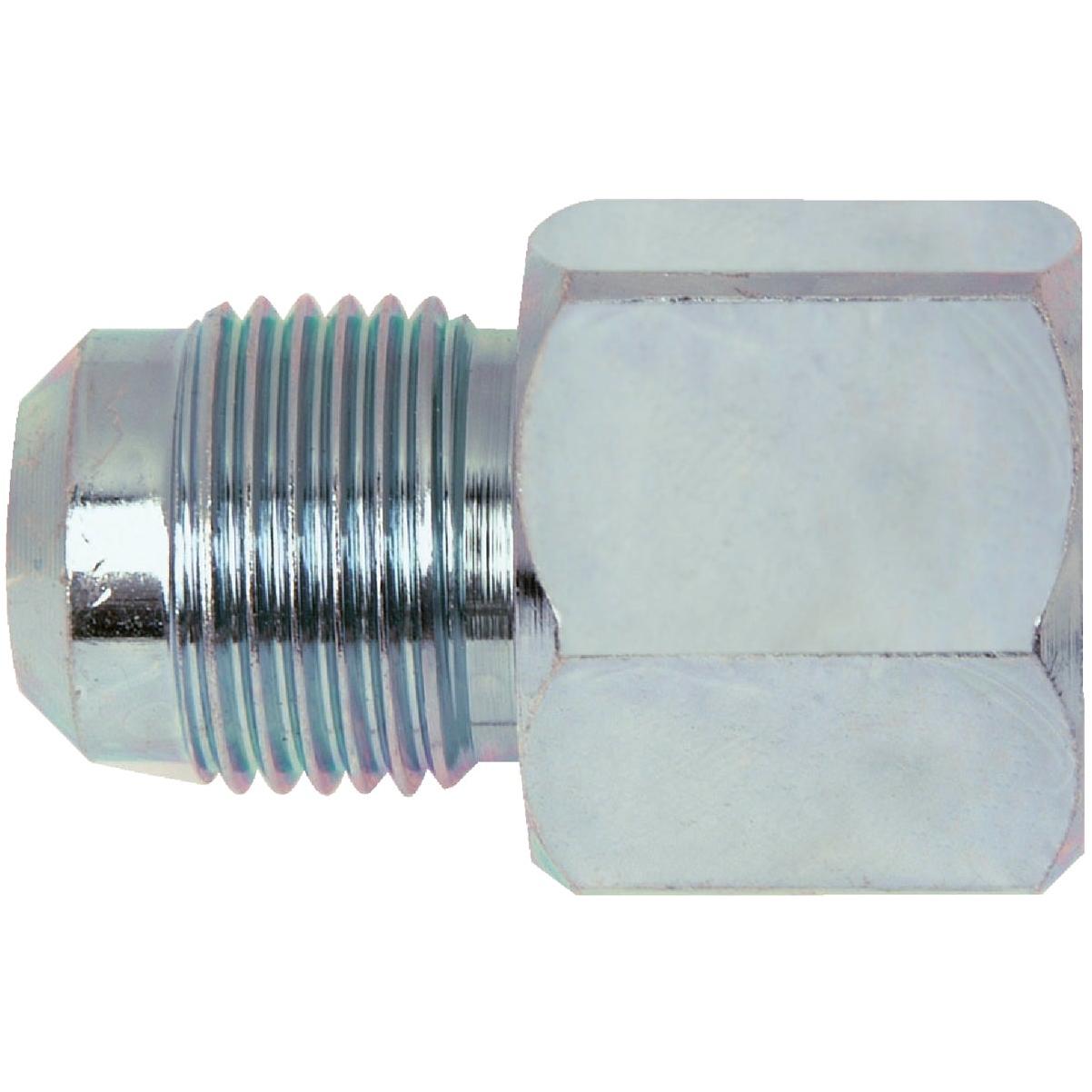 Dormont 3/8 In. OD Flare x 1/2 In. FIP Zinc-Plated Carbon Steel Adapter Gas Fitting