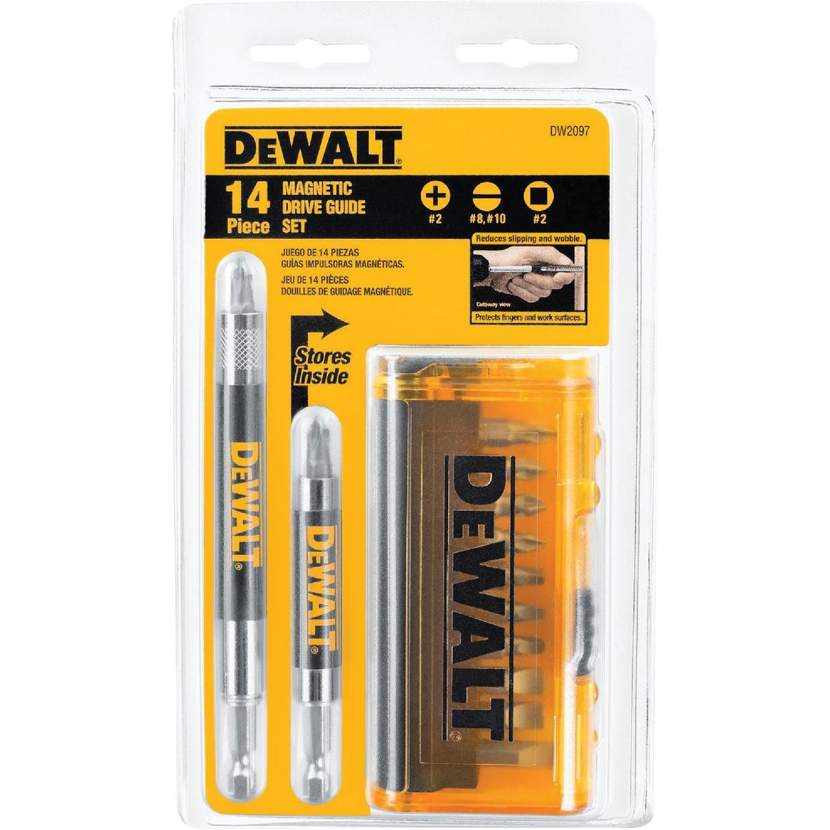 DEWALT 14-Piece Magnetic Drive Guide Screwdriver Bit Set