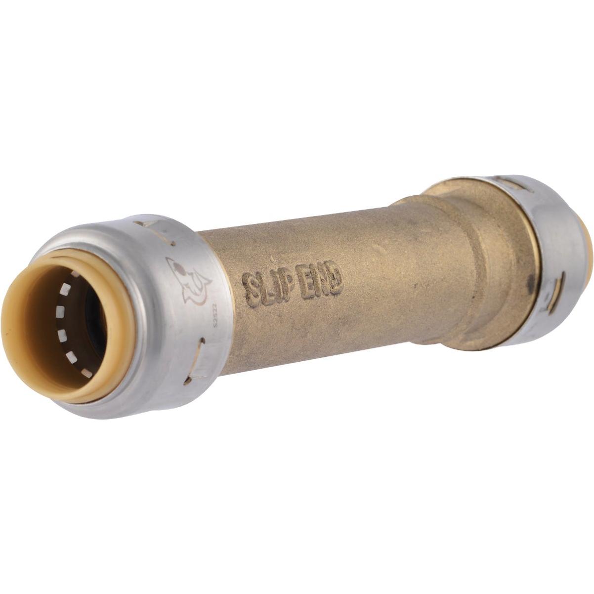 SharkBite 1/2 In. Push-to-Connect Brass Repair Coupling