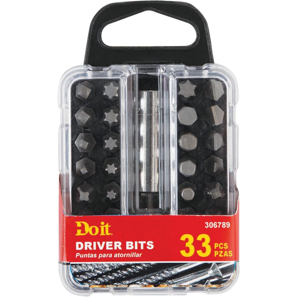 Do it 33-Piece Screwdriver Bit Set