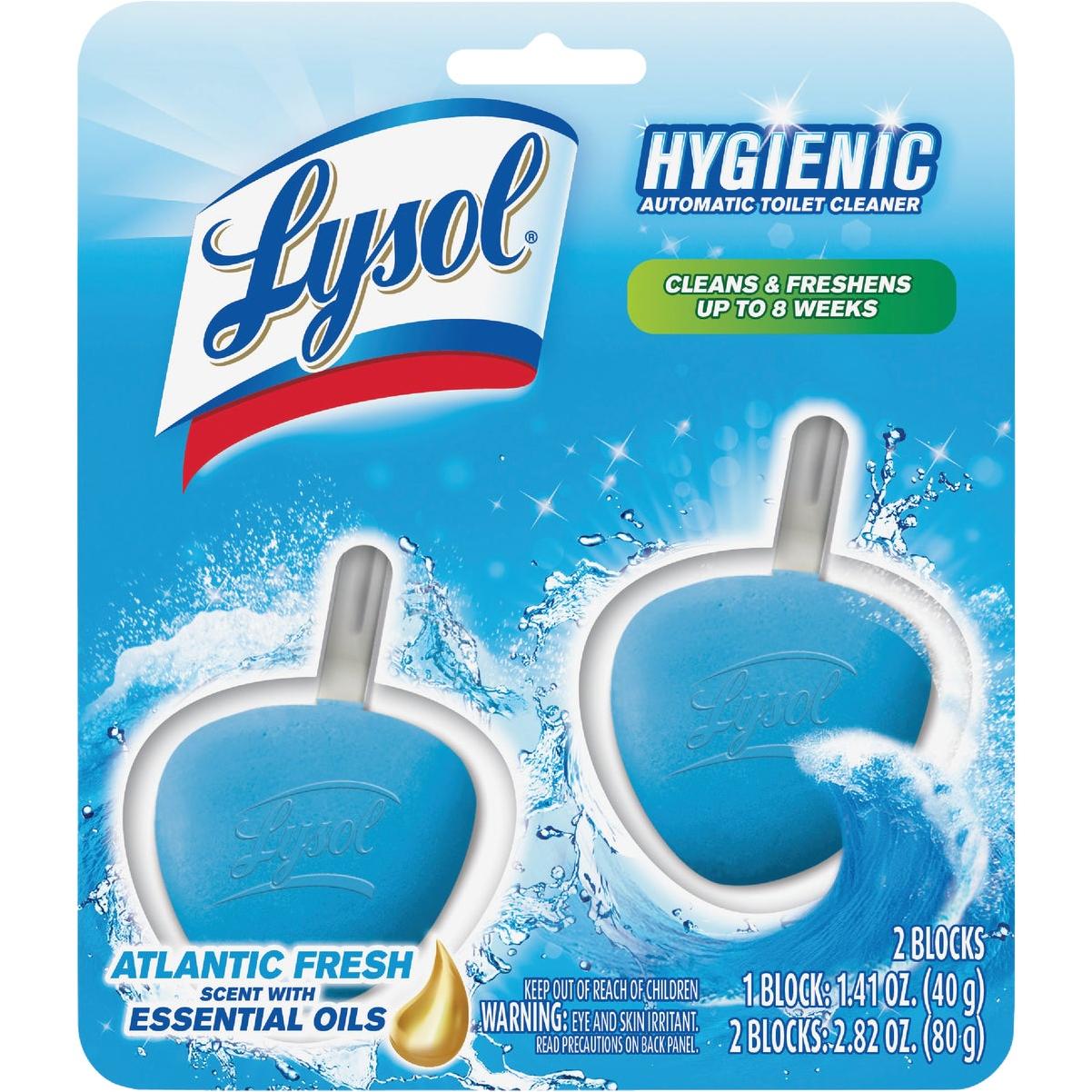 Lysol Atlantic Fresh Scent Complete Clean Automatic Toilet Bowl Cleaner (2-Pack)