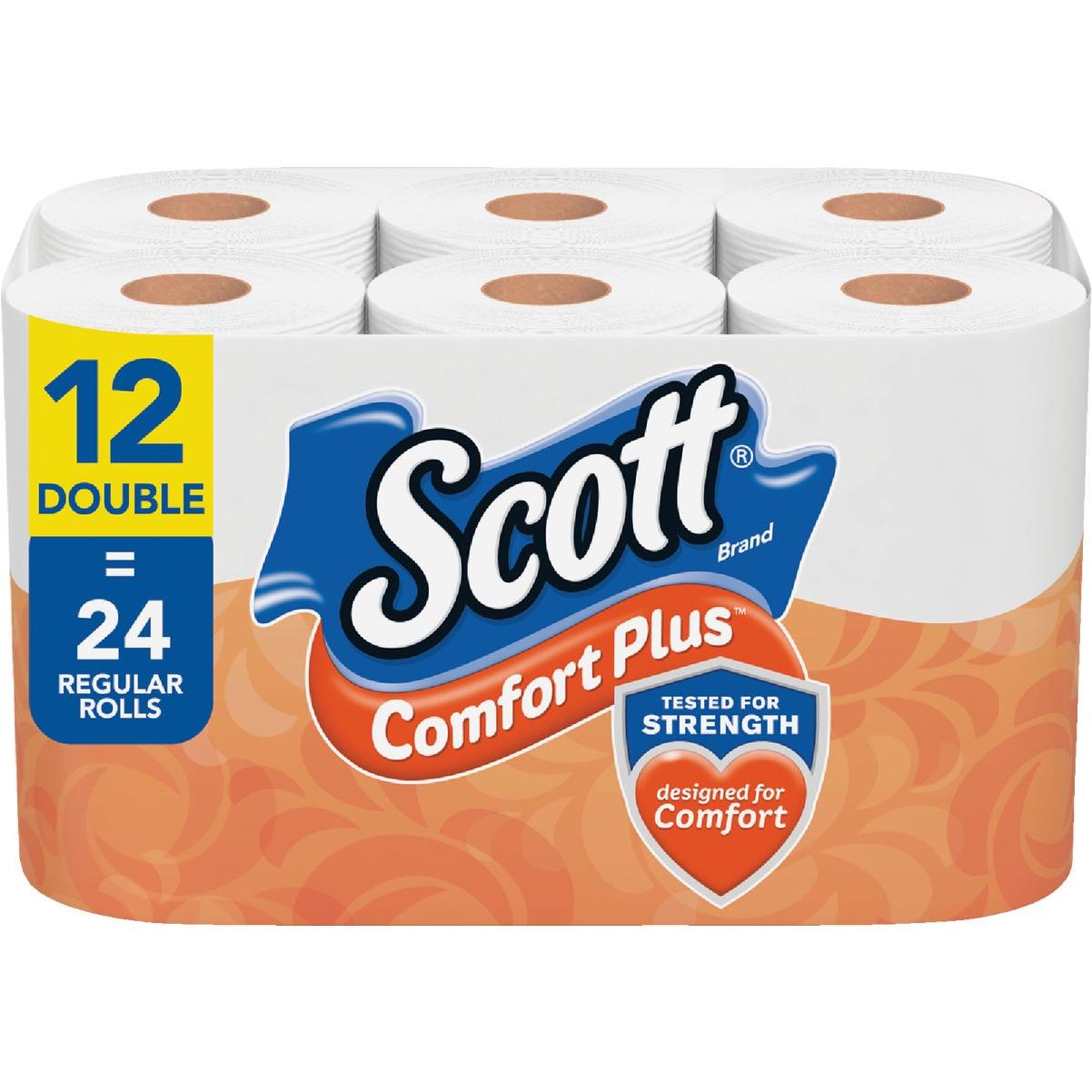 Scott Comfort Plus Extra Soft Toilet Paper (12 Triple Rolls)