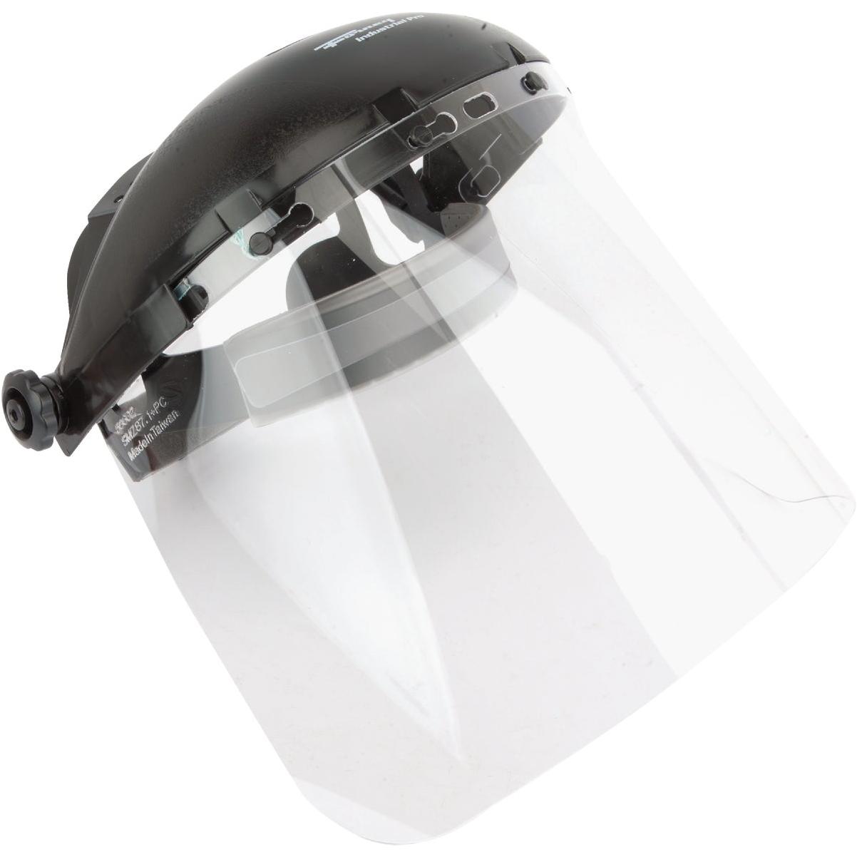 Forney 15-1/2 In. x 8 In. Face Shield Visor with Ratchet Headgear