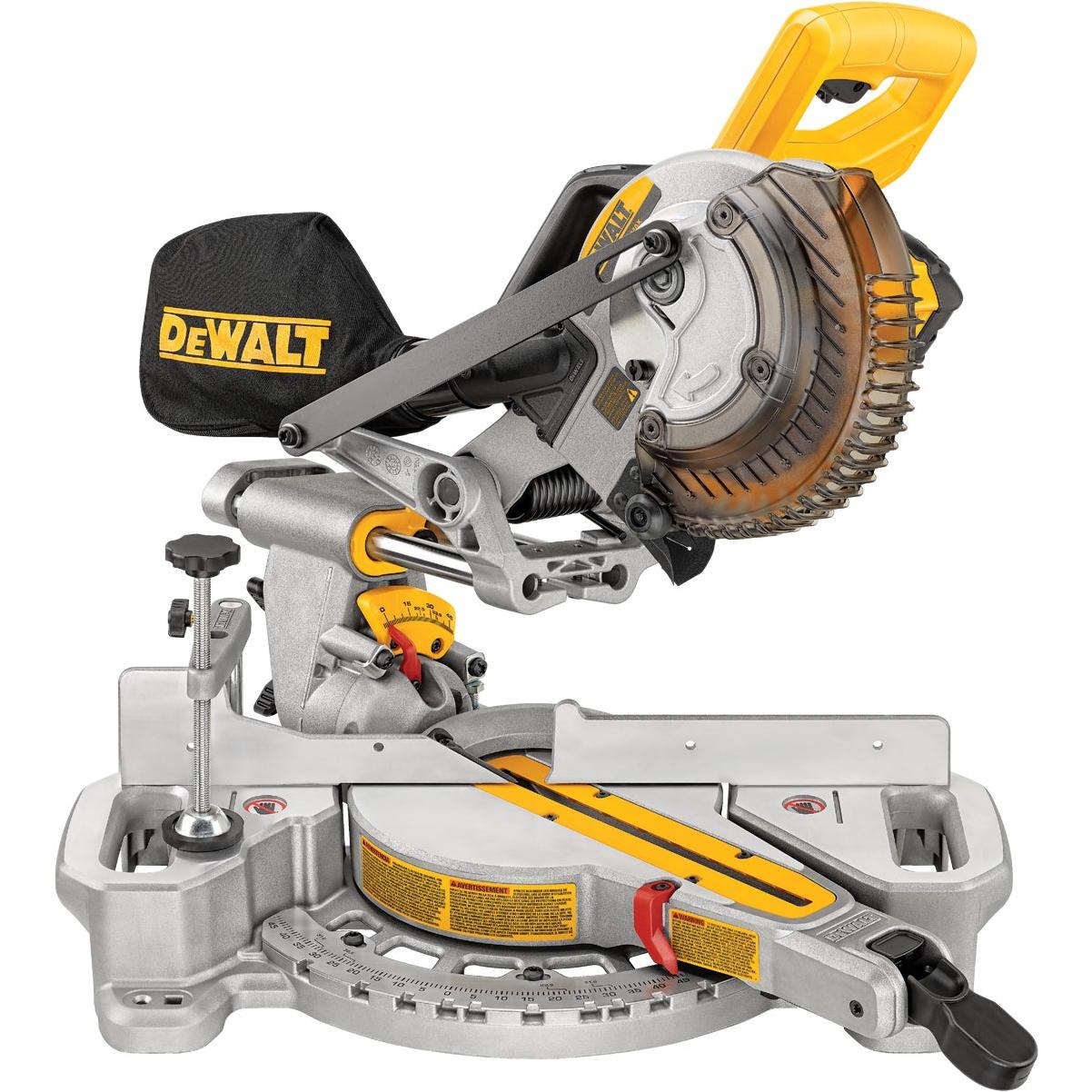 DEWALT 20V MAX 7-1/4 In. Sliding Compound Cordless Miter Saw Kit with 4.0 Ah Battery & Charger