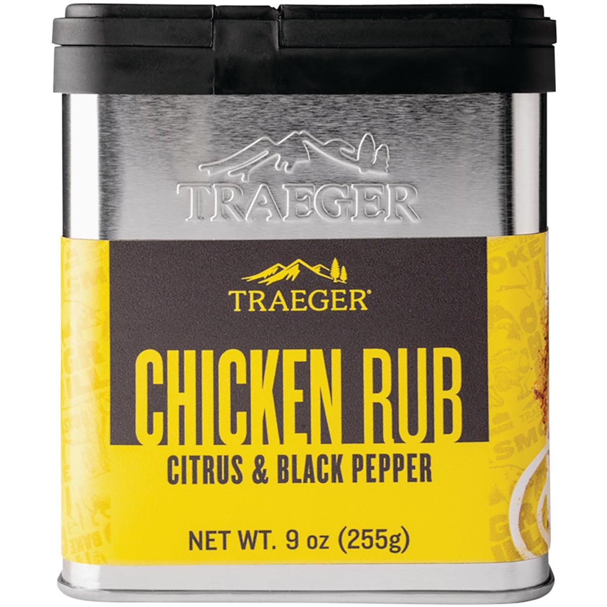 Traeger 12.5 Oz. Citrus & Black Pepper Flavor Chicken Rub