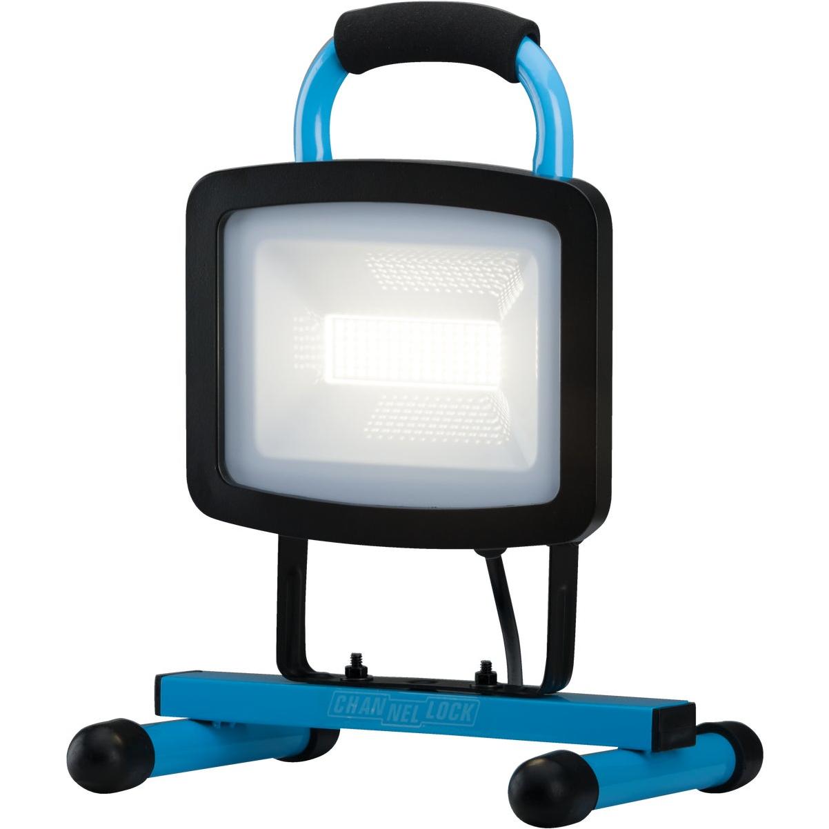 Channellock 6600 Lm. LED H-Stand Portable Work Light