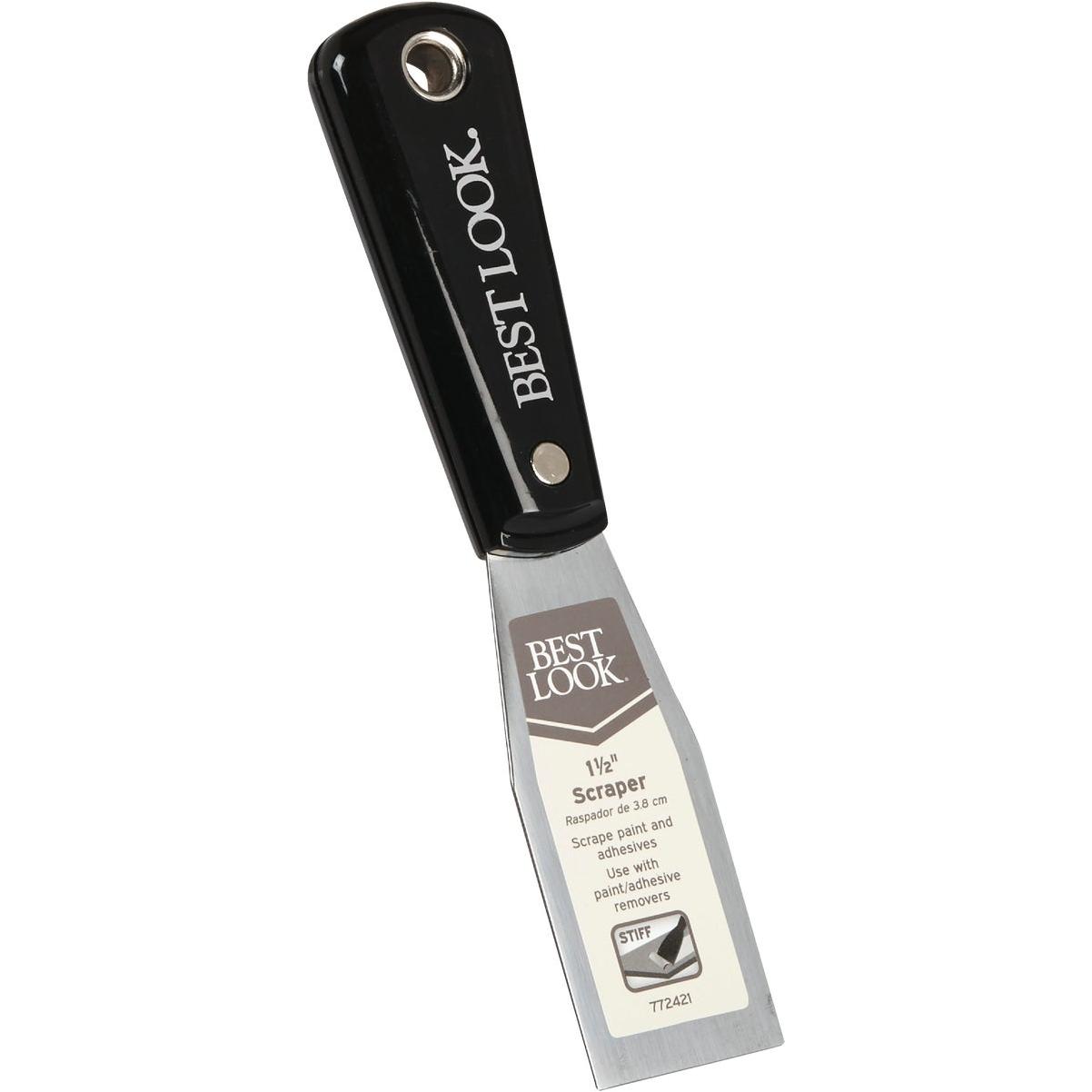 Master Painter 1-1/2 In. Stiff Ergonomic Grip Scraper