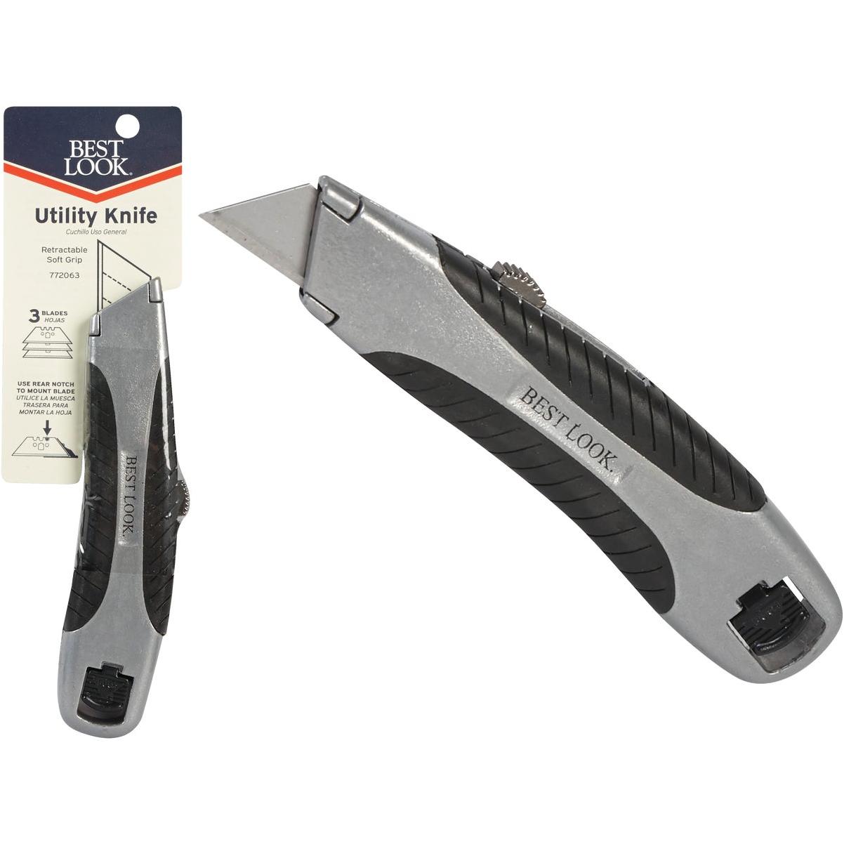 Best Look 6.4 In. Retractable Utility Knife