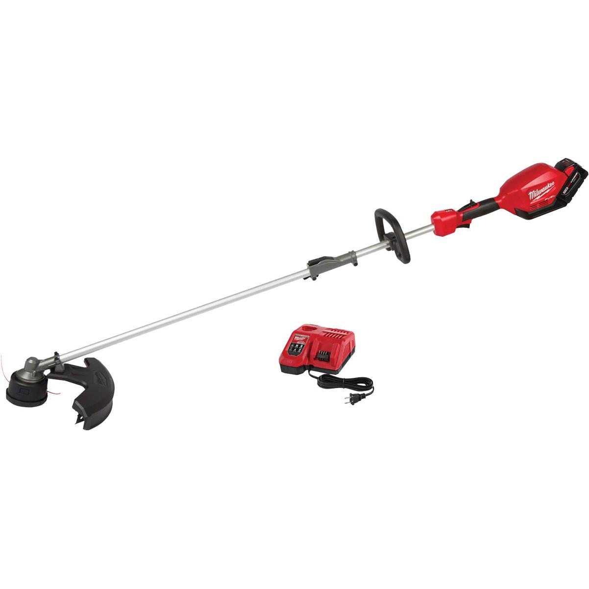 Milwaukee M18 FUEL Brushless Cordless String Trimmer Kit with QUIK LOK Attachment Capability 8.0 Ah Battery Charger Do It Center Dominica