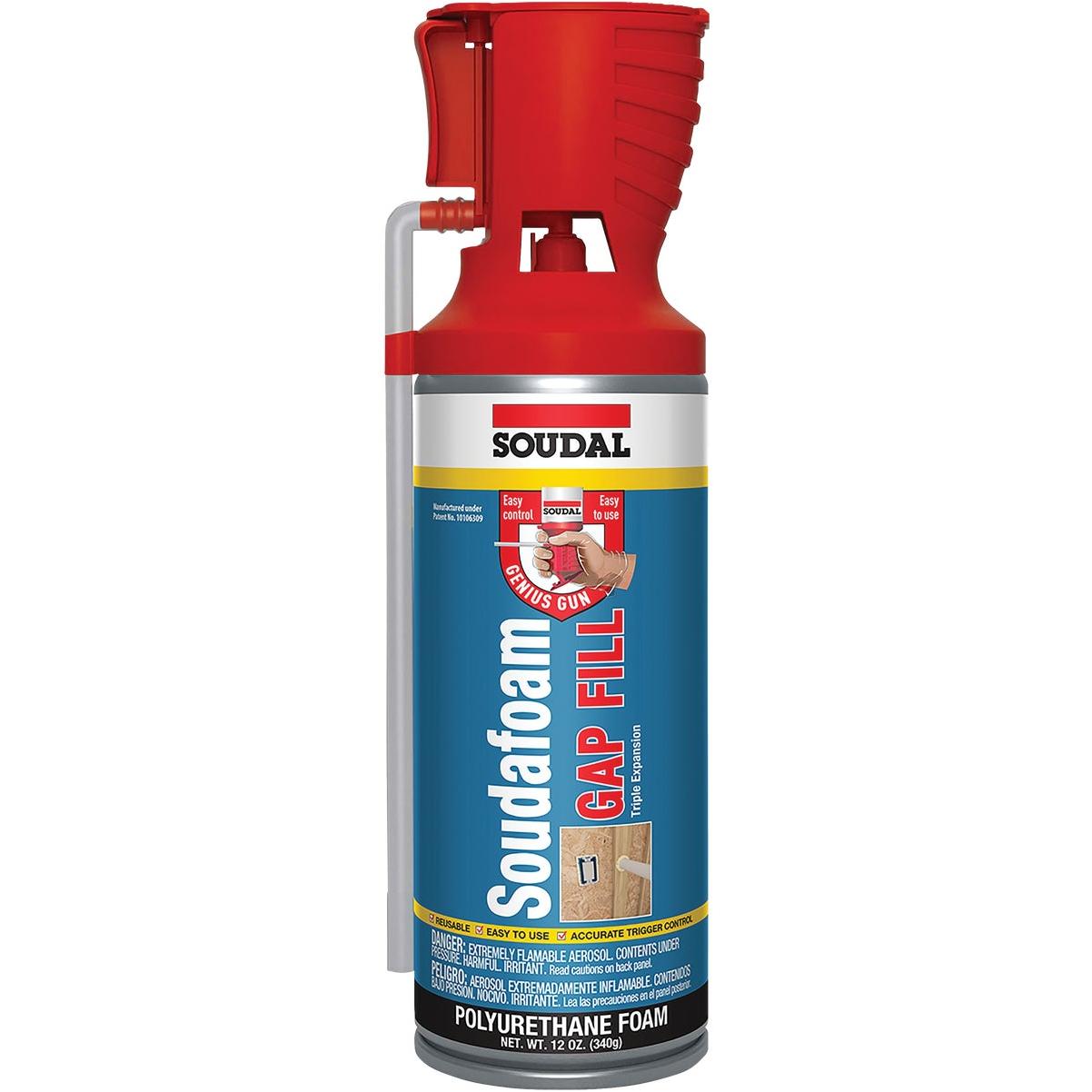 Soudafoam 12 Oz. Triple Expansion GAP Fill Gun Foam Sealant