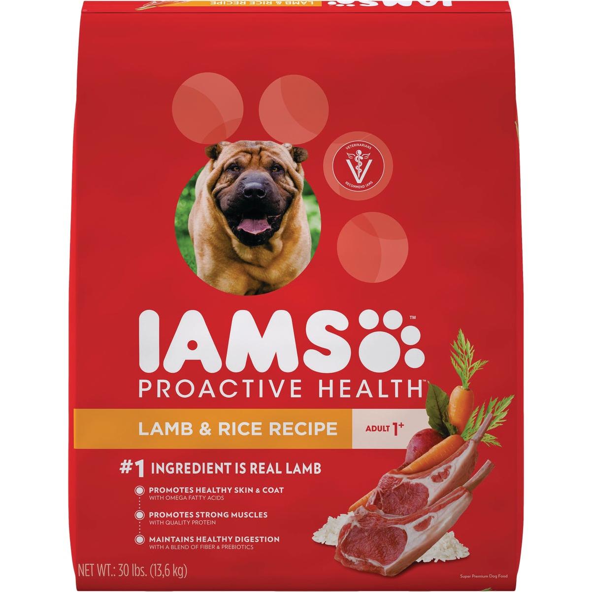 IAMS Proactive Health Lamb Meal & Rice Formula 30 Lb. Adult Dry Dog Food