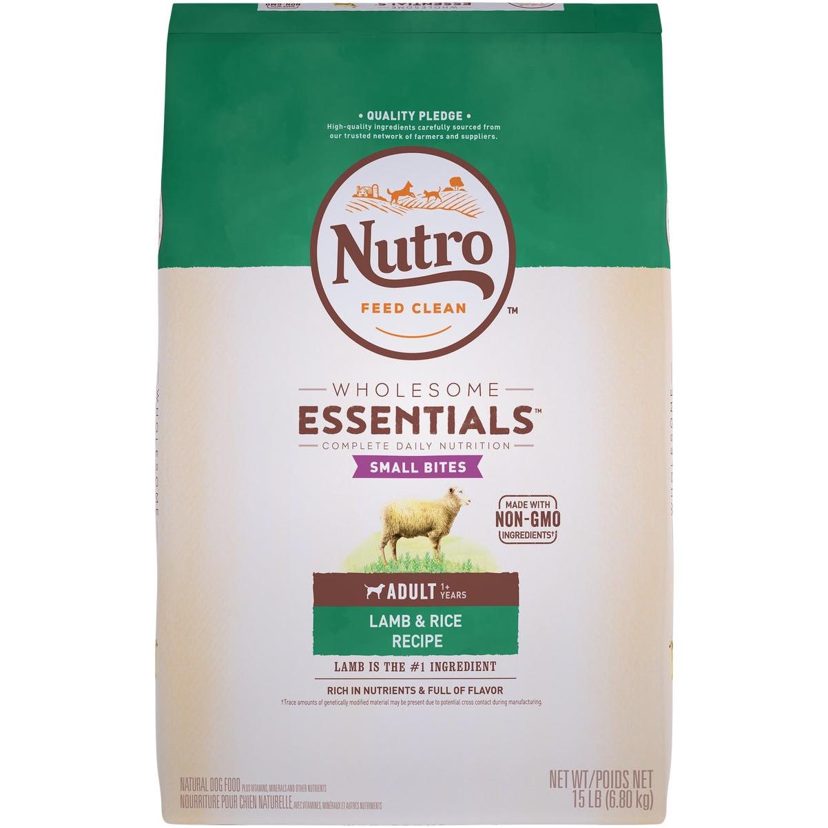 Nutro Wholesome Essentials Small Bite 12 Lb. Lamb & Rice Adult Dry Dog Food