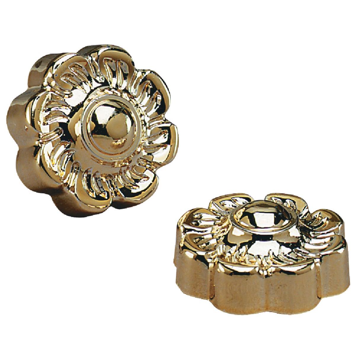 Westinghouse 1 In. Tapped 1/8 IP Brass Lock-Up Cap (2-Pack)