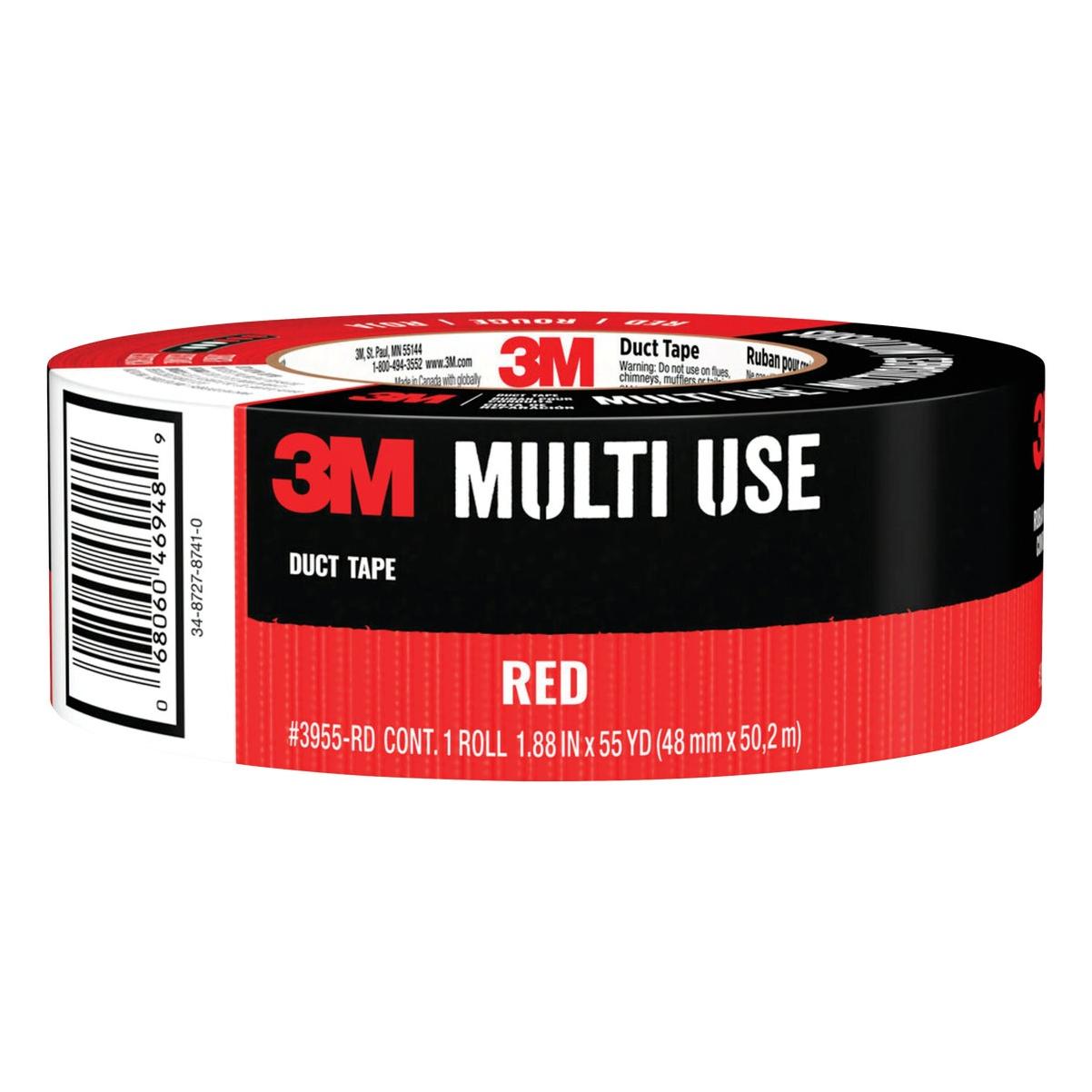 3M 1.88 In. x 45 Yd. Heavy Duty Duct Tape, Red