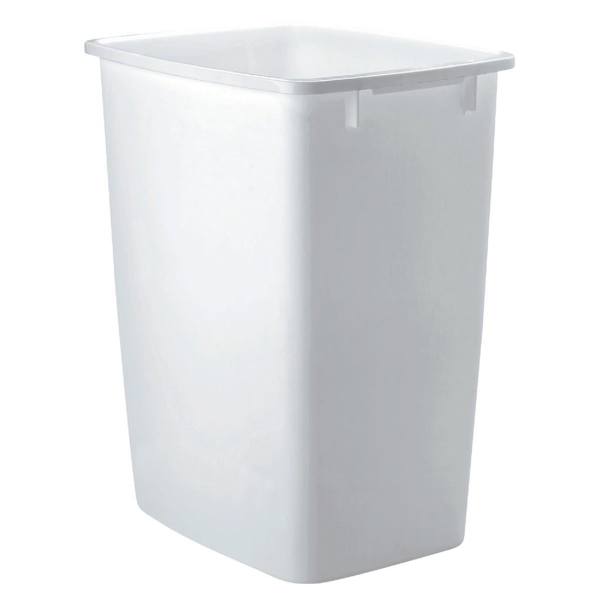 Rubbermaid 9 Gal. White Wastebasket