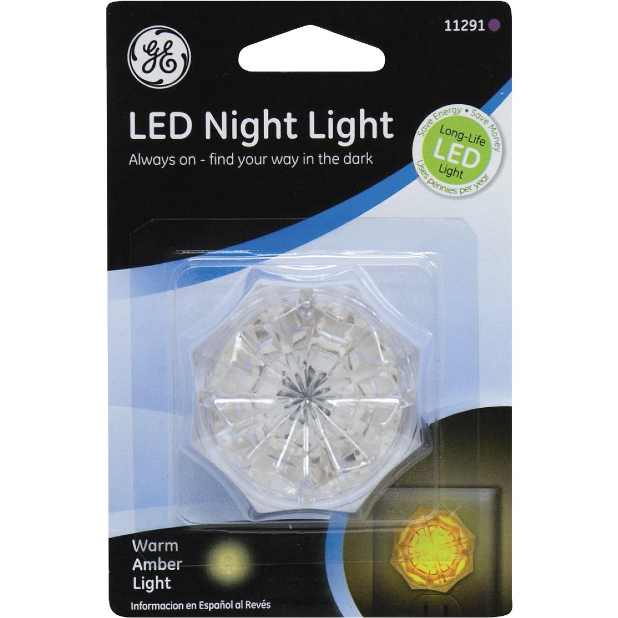 GE Warm Amber LED Night Light
