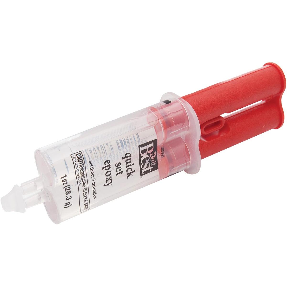 Do it Best 1 Oz. Quick Set Epoxy Syringe