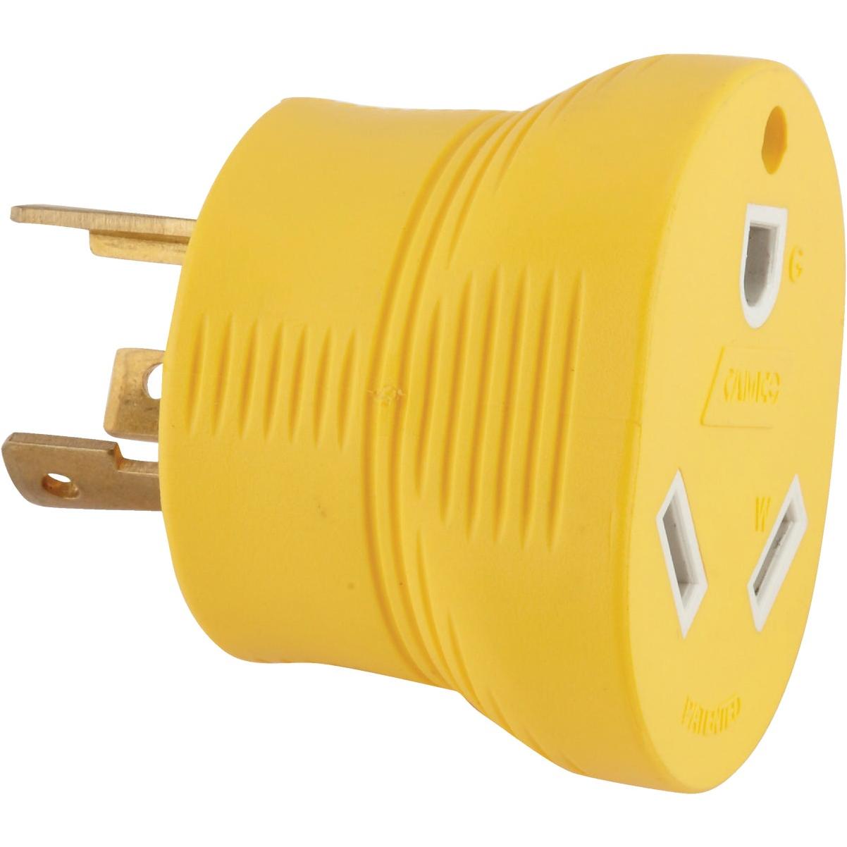 Camco Power Grip 30-Amp 3-Prong RV Generator Adapter