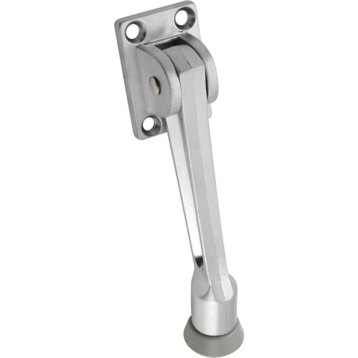 National Hardware 5 In. Satin Chrome Kickdown Door Holder