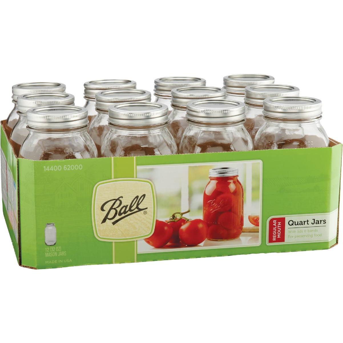 Regular Mouth Mason Canning Jar - 1 Quart - EACH